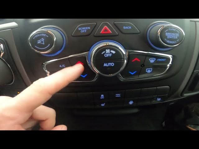 Video thumbnail for How to Change Airflow Temperature in Dodge Ram 1500 II ( 2019 - now )