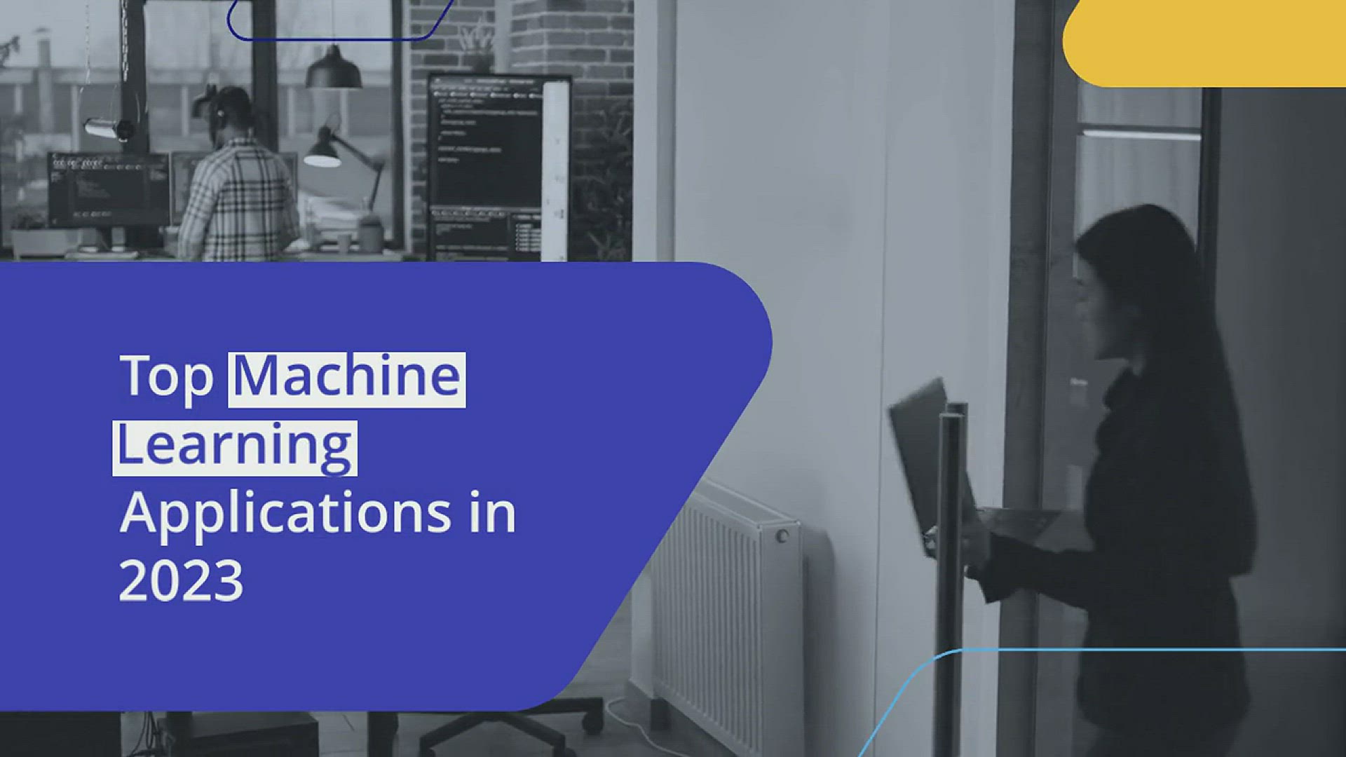 'Video thumbnail for Top Machine Learning Applications in 2023'