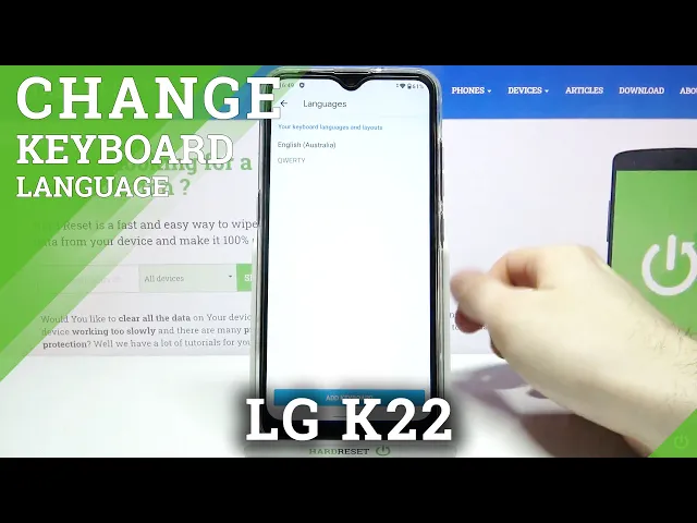 Video thumbnail for How to Change Keyboard Language in LG K22 – Find Keyboard Dictionary Layout