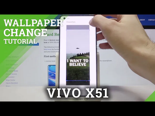 Video thumbnail for How to Change Wallpaper on VIVO X51 5G – Main Screen Update