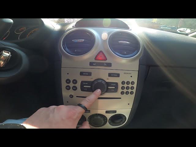 Video thumbnail for How to Turn Radio On or Off in Opel Corsa D ( 2006 – 2014 ) - Enable or Disable Radio