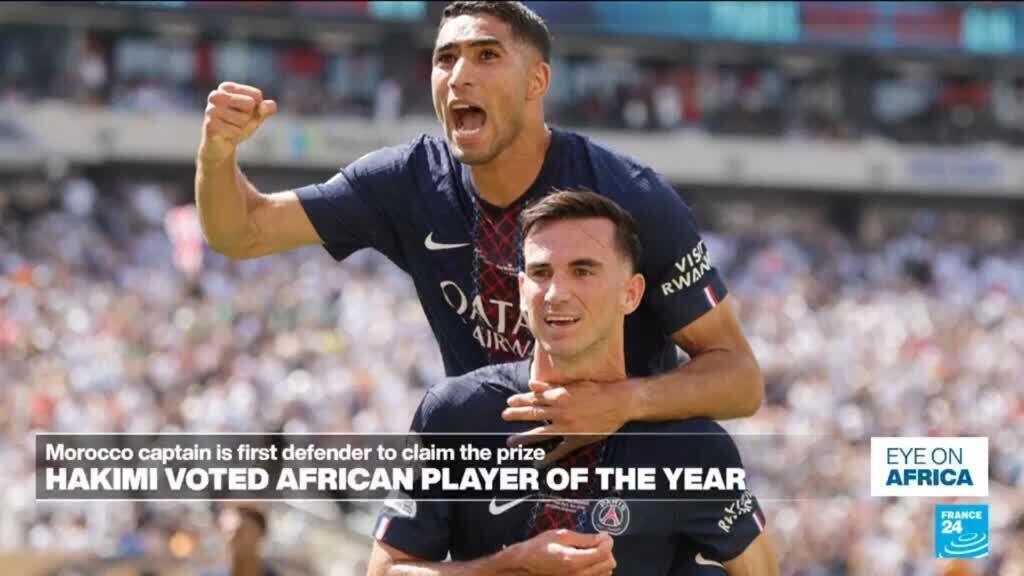 Video thumbnail for Football: Hakimi voted African player of the year