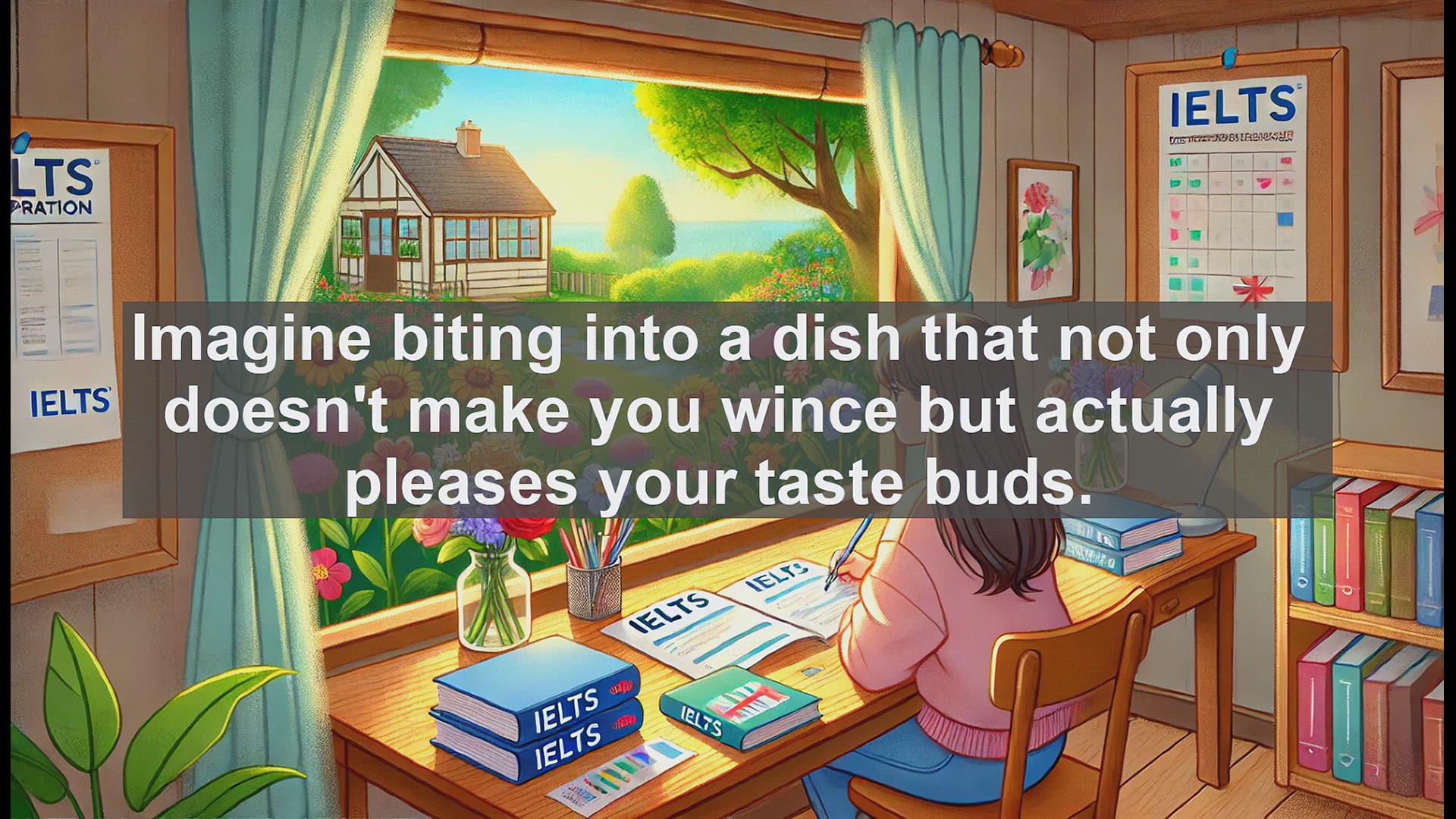 'Video thumbnail for 2000 Must Know IELTS 9.0 Vocabulary - Palatable: More Than Just Tasty Food'