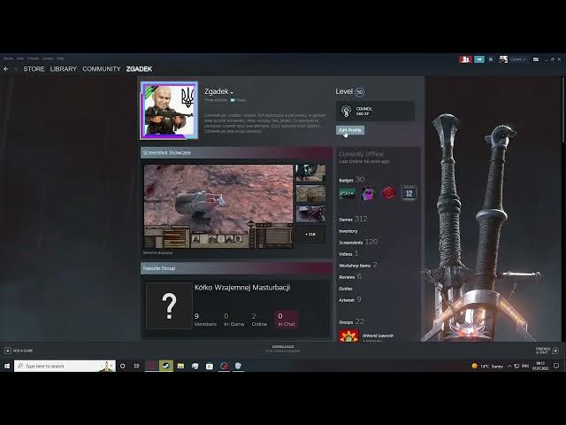 Video thumbnail for Steam 2022 - How To Find Profile URL