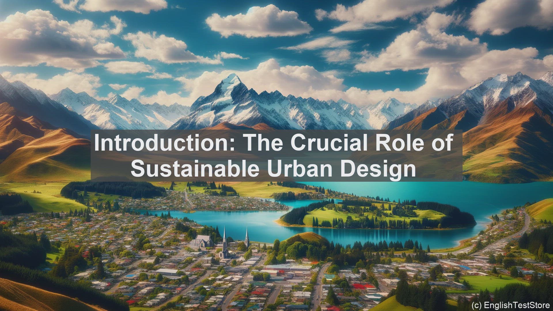 'Video thumbnail for Top 10 Sentences for Understanding Sustainable Urban Design'