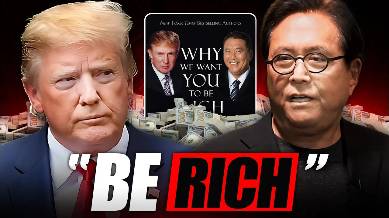 Video thumbnail for Why We WANT You To Be Rich Robert Kiyosaki & Donald Trump