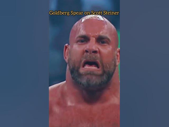 Video thumbnail for Goldberg Spear on Scott Steiner #edits #atitude #wrestling #attitudestatus #actionmovies #wwe