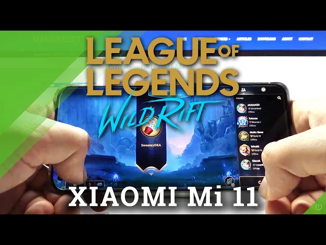 Video thumbnail for Leauge of Legends: Wild Rift on XIAOMI Mi 11 – Gameplay / Performance Test