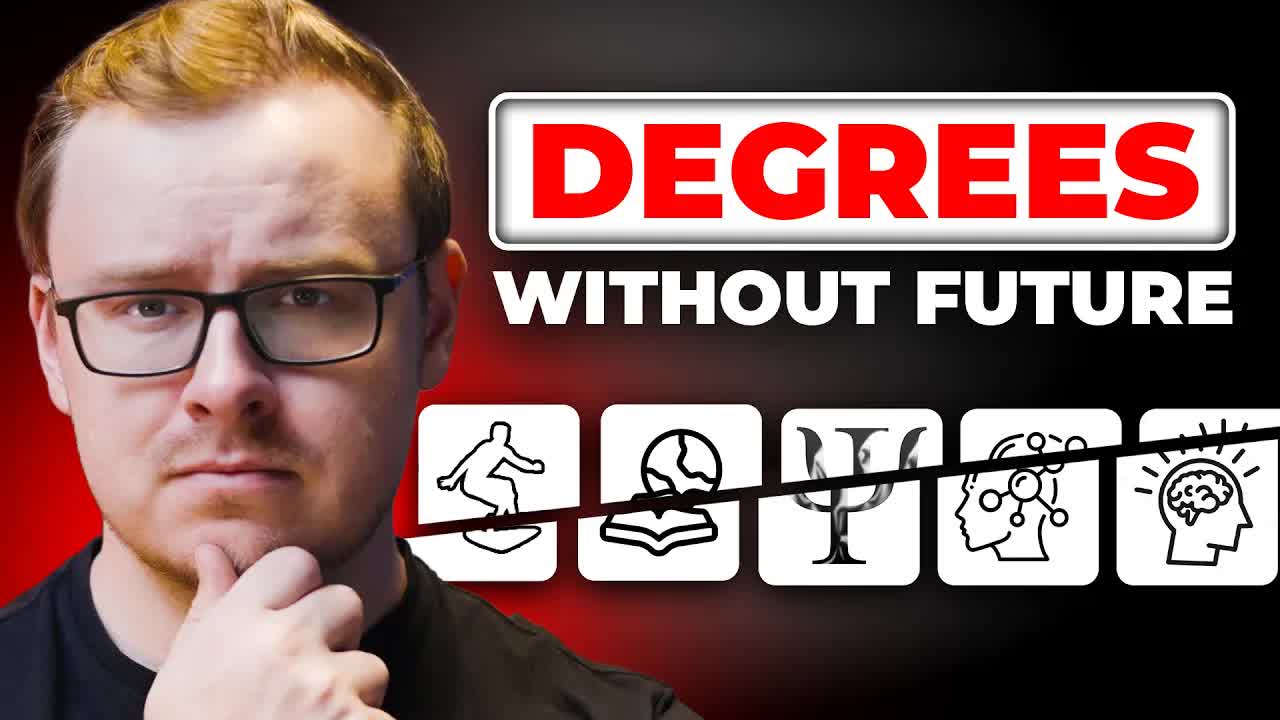 Video thumbnail for Shane Hummus: useless degrees? navigating college & career paths