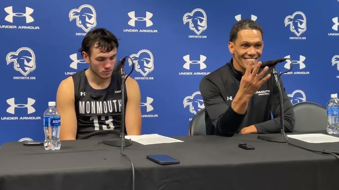 Video thumbnail for stream punk sports: monmouth hawks postgame: king rice and jack collins analyze loss to seton hall, player loyalty