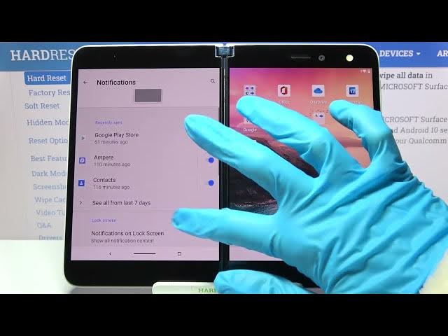 Video thumbnail for How to Turn On/Off App Notifications on MICROSOFT Surface Duo – Manage Notifications
