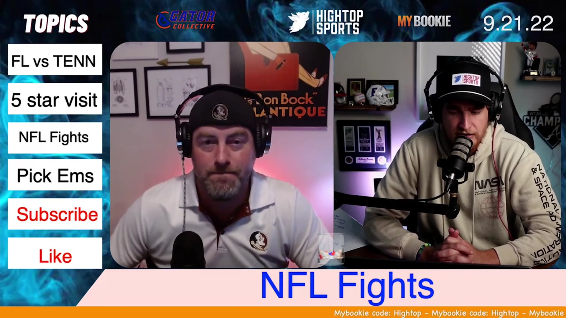 'Video thumbnail for Should players be able to fight in the NFL like they do in NHL?'