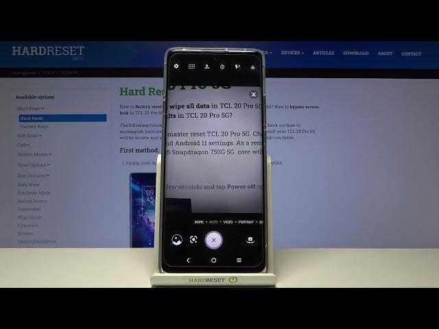 Video thumbnail for Manage Camera  Timer on TCL 20 Pro 5G – Open Camera Settings