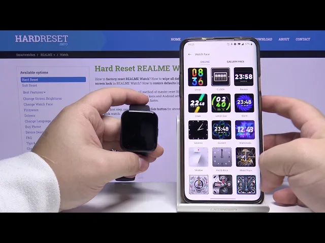 Video thumbnail for How to Install Additional Watch Faces in Realme Watch - Personalize Smartwatch