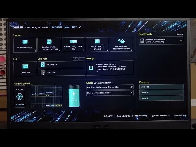 Video thumbnail for How To Open Advanced Bios Settings On Asus Tuf Gaming Laptop