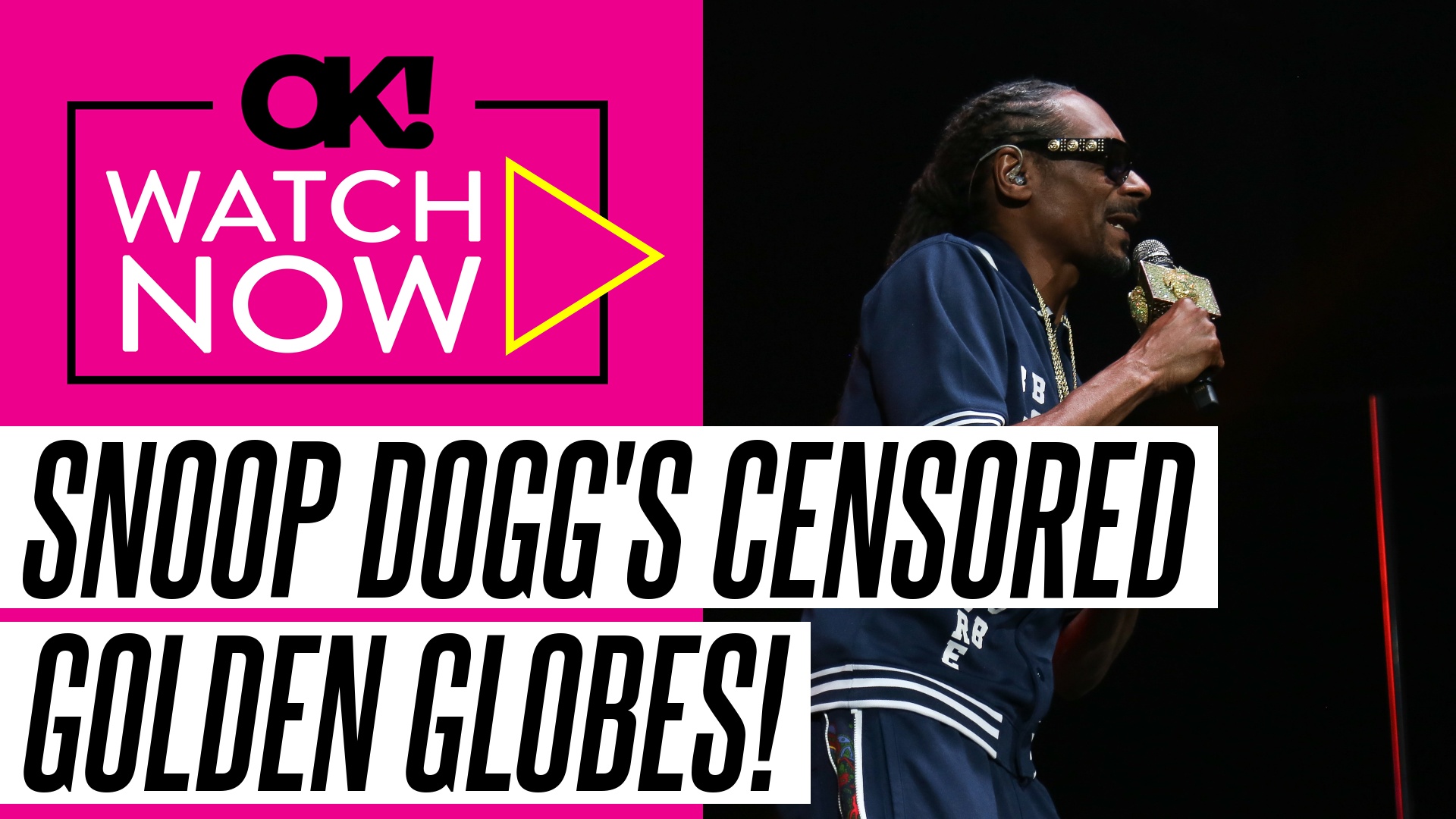 Video thumbnail for Snoop Dogg's Epic 2026 Golden Globes Moment Gets Censored: What Did He Say?