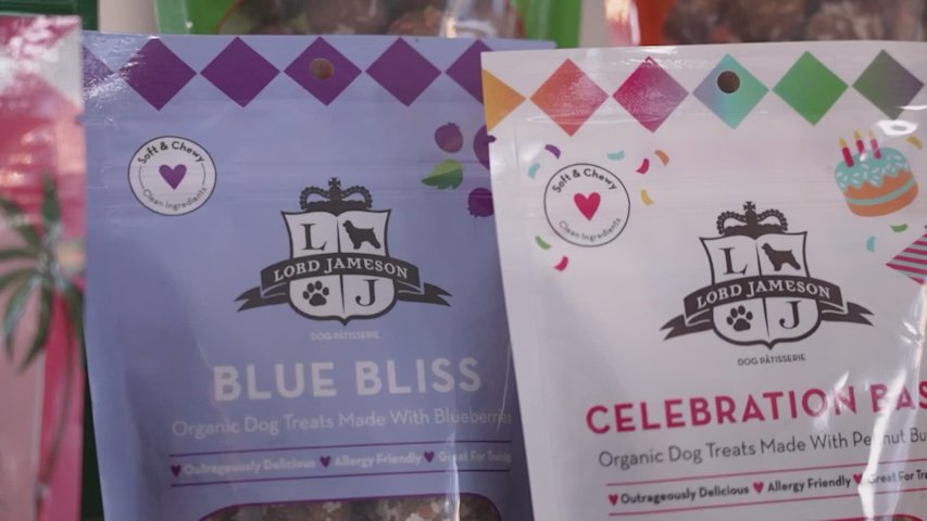 Video thumbnail for Organic dog treat brand Lord Jameson started as small business in Brooklyn incubator