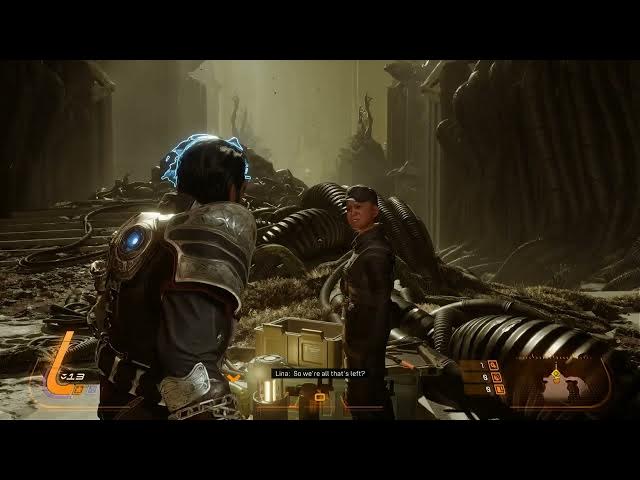 Video thumbnail for Saros - Shattered Descent: Activate Bridge Controls | Talk with Lina "Stack and Sheridan Are Dead"