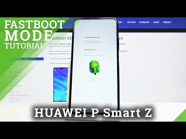 Video thumbnail for How to Open, Exit, and Use Fastboot in HUAWEI P Smart Pro - Easy Guide