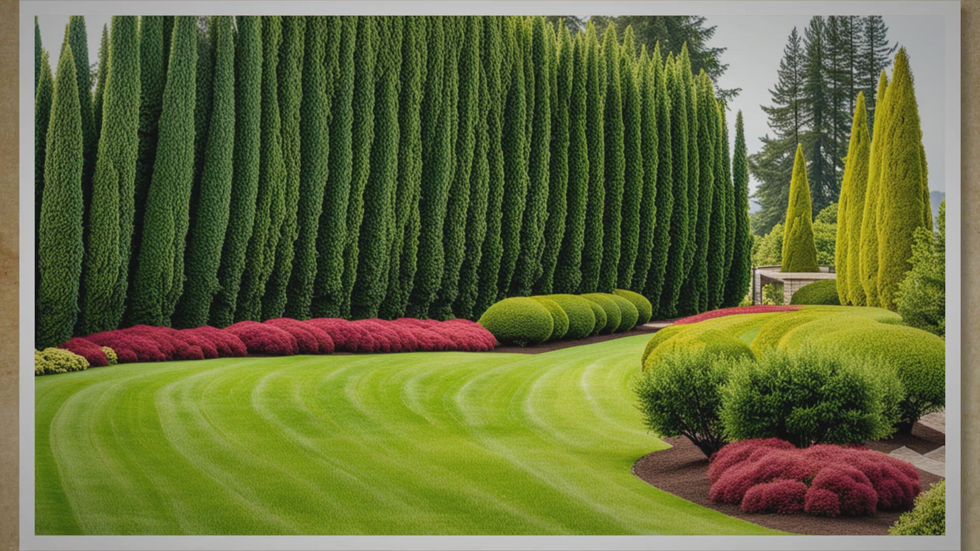 'Video thumbnail for Backyard Arborvitae Landscaping Ideas'
