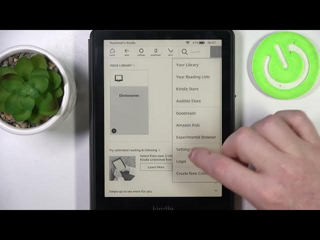Video thumbnail for How To Enable & Disable Display Cover On Amazon Kindle Paperwhite Kids