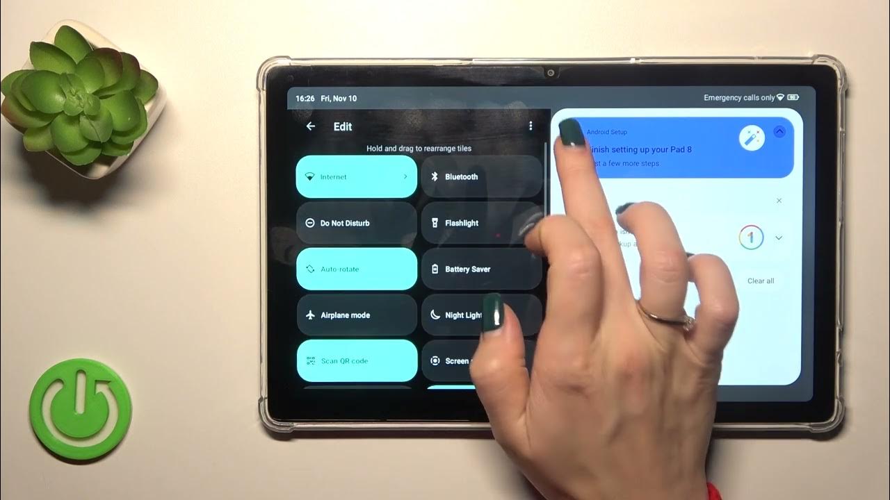 Video thumbnail for How to Edit Notification Panel Shortcuts on HOTWAV Pad 8 – Set Up Notifications