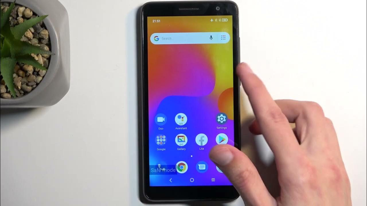 Video thumbnail for How to Switch On & Switch Off the Safe Mode on ALCATEL 1B (2022)