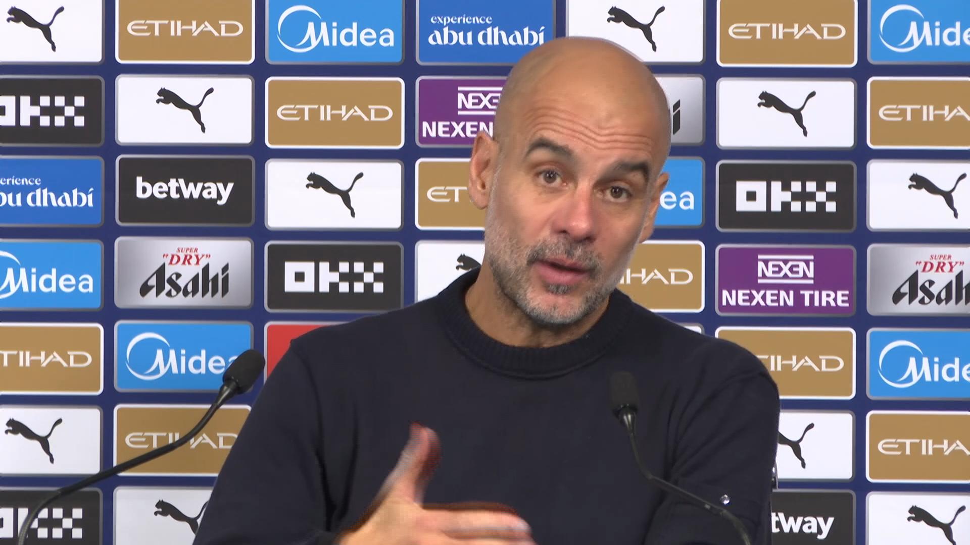 Video thumbnail for 'One of the best performances of the season' - Guardiola on 3-0 win over Sunderland