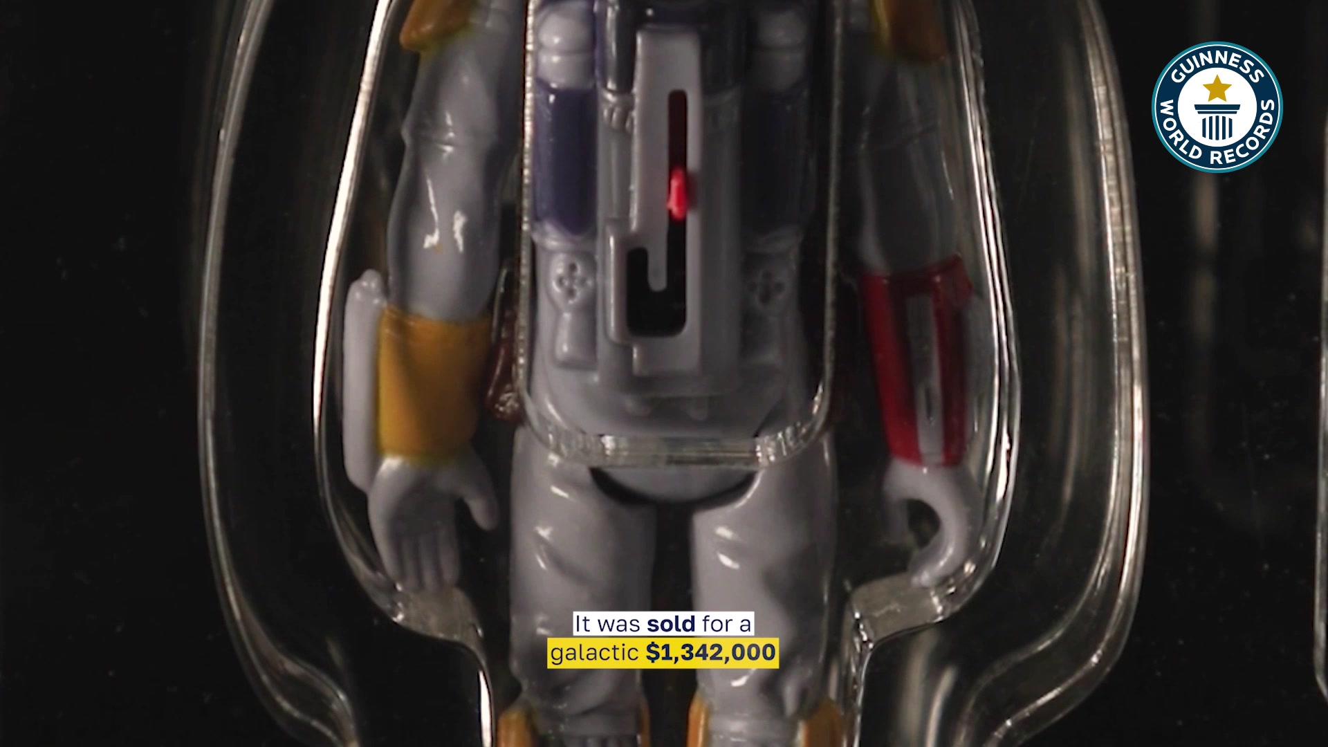 Video thumbnail for Rare Star Wars figure sold for 1.34 million at auction