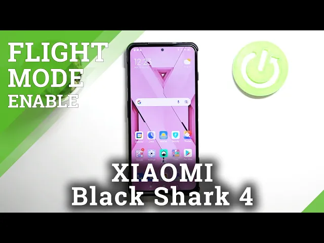 Video thumbnail for How to Enable or Disable Airplane Mode on Xiaomi Black Shark 4 – Flight Mode