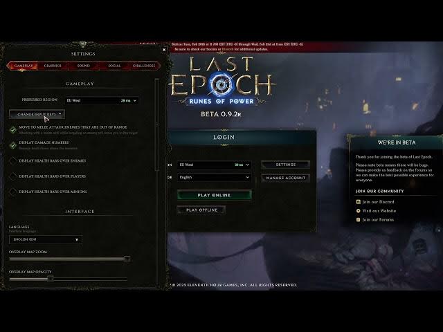 Video thumbnail for How To Manage Keys Mapping in Last Epoch