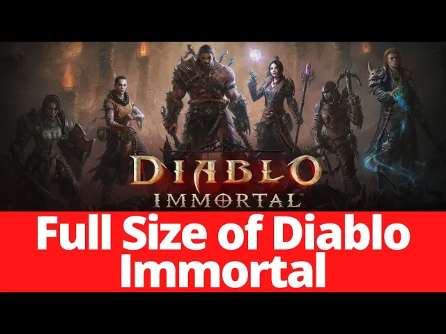 Video thumbnail for Diablo Immortal - How Much Space Is Required For Full Game