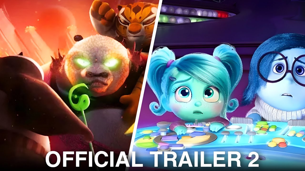 Video thumbnail for INSIDE OUT 2 & KUNG FU PANDA 4: NEW Official Trailer 2 Release Dates!