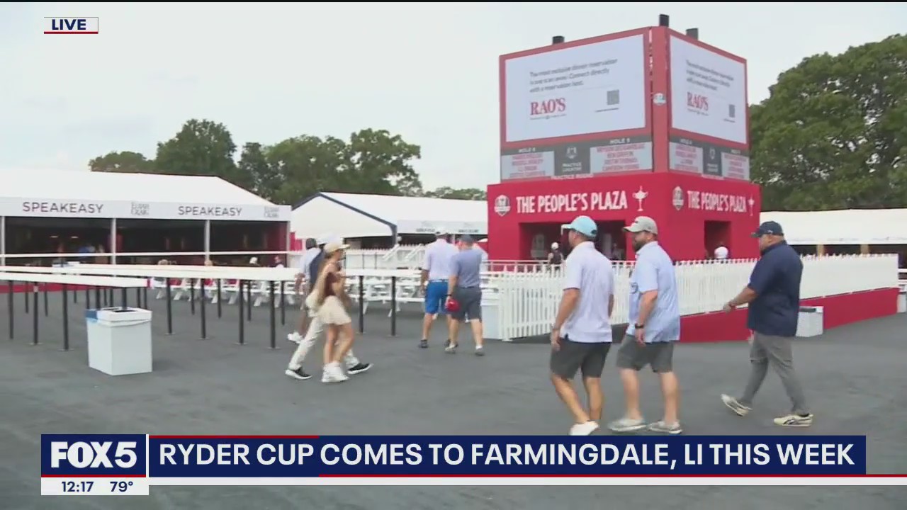 Video thumbnail for Ryder Cup comes to Farmingdale, Long Island