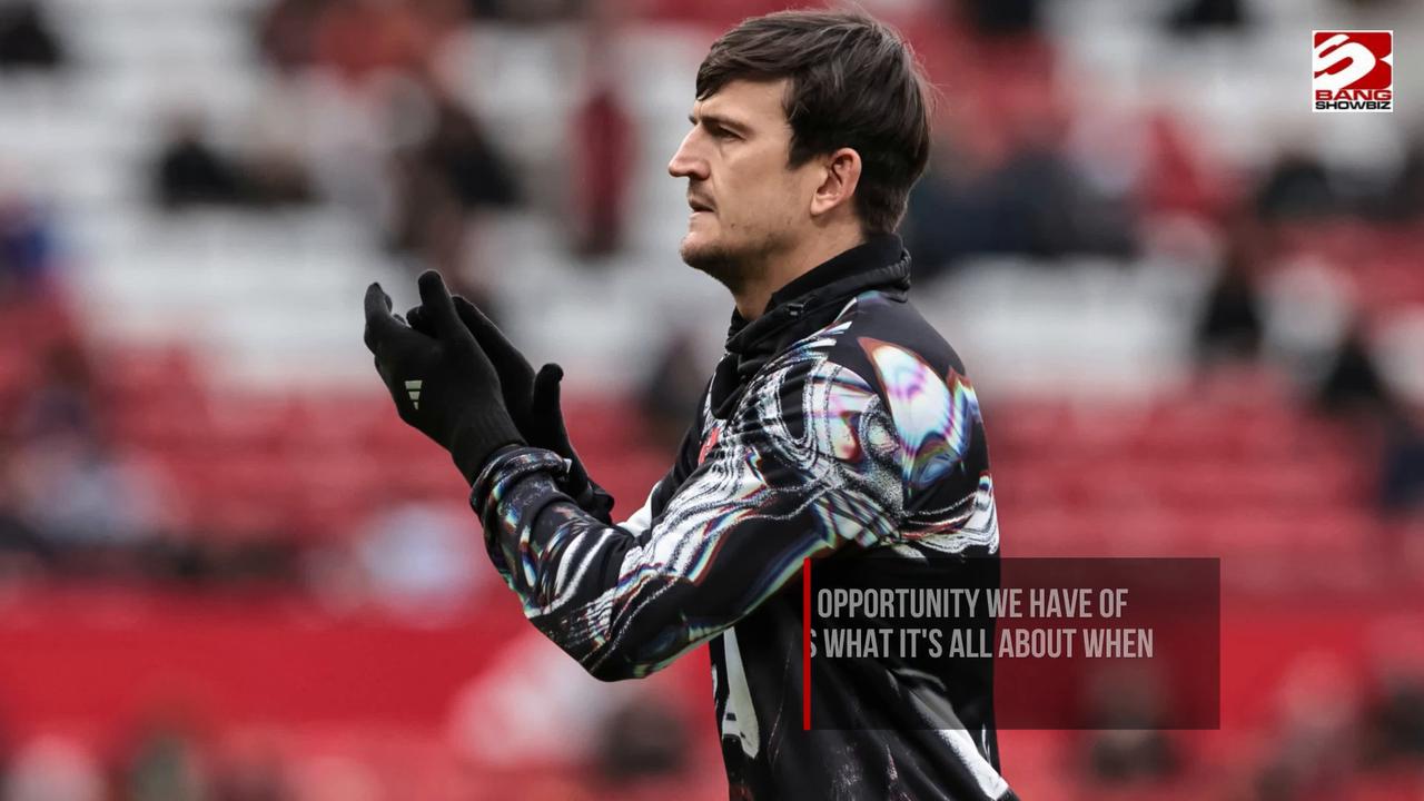 Video thumbnail for Harry Maguire sets his sights on winning more trophies with Manchester United