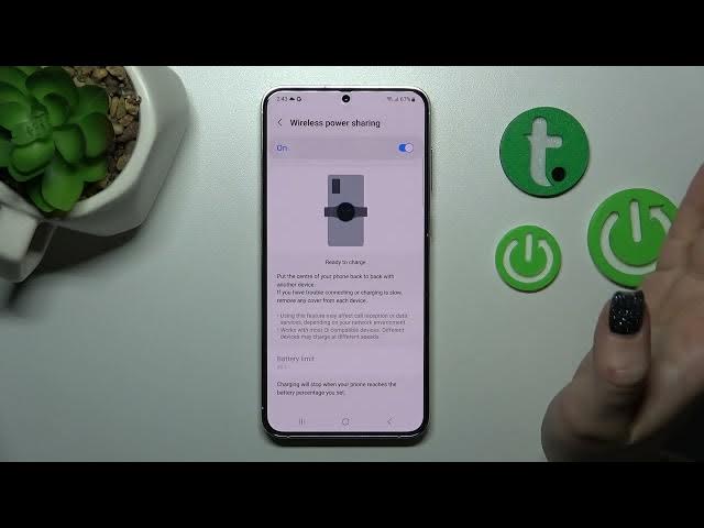 Video thumbnail for How to Manage Wireless Power Sharing in Samsung Galaxy S23 +  - Turn On / Off Wireless Power Sharing