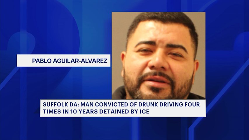 Video thumbnail for Convicted drunk driver in ICE custody after found driving without a license