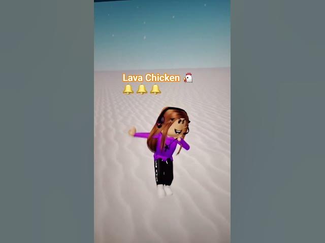 Video thumbnail for MineCraft Lava Chicken 🐔 In Roblox #movie #robloxedit #roblox #makethisatrend