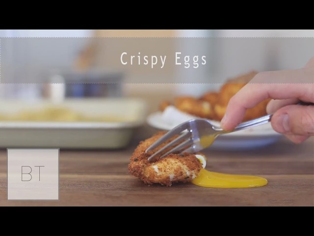 Video thumbnail for Crispy Eggs | Byron Talbott