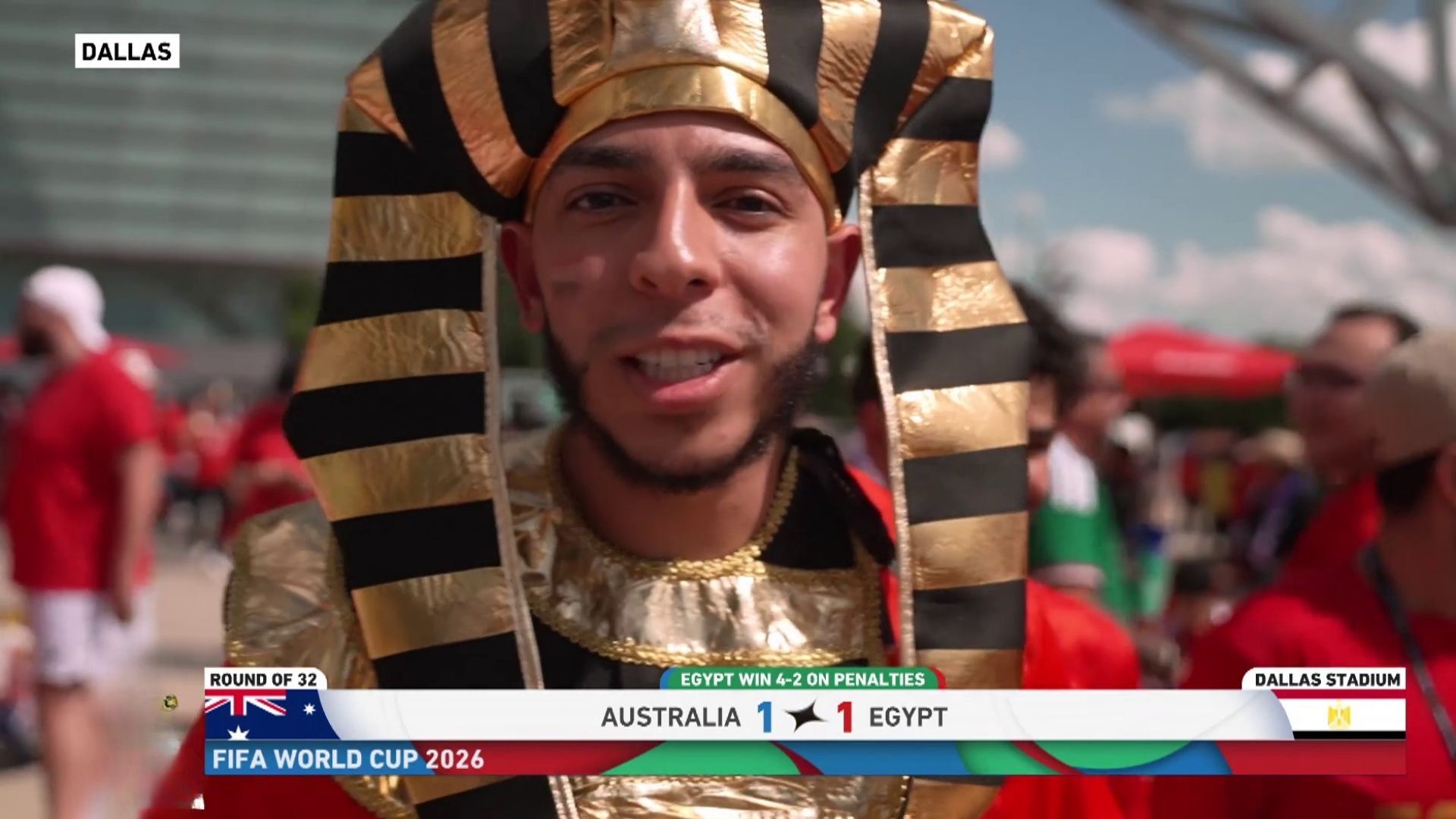 Video thumbnail for Egypt make world cup history in penalty shootout win over Australia