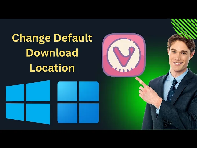 'Video thumbnail for How to Change Default Download Location in Vivaldi on Windows 11 or 10 | GearUpWindows Tutorial'
