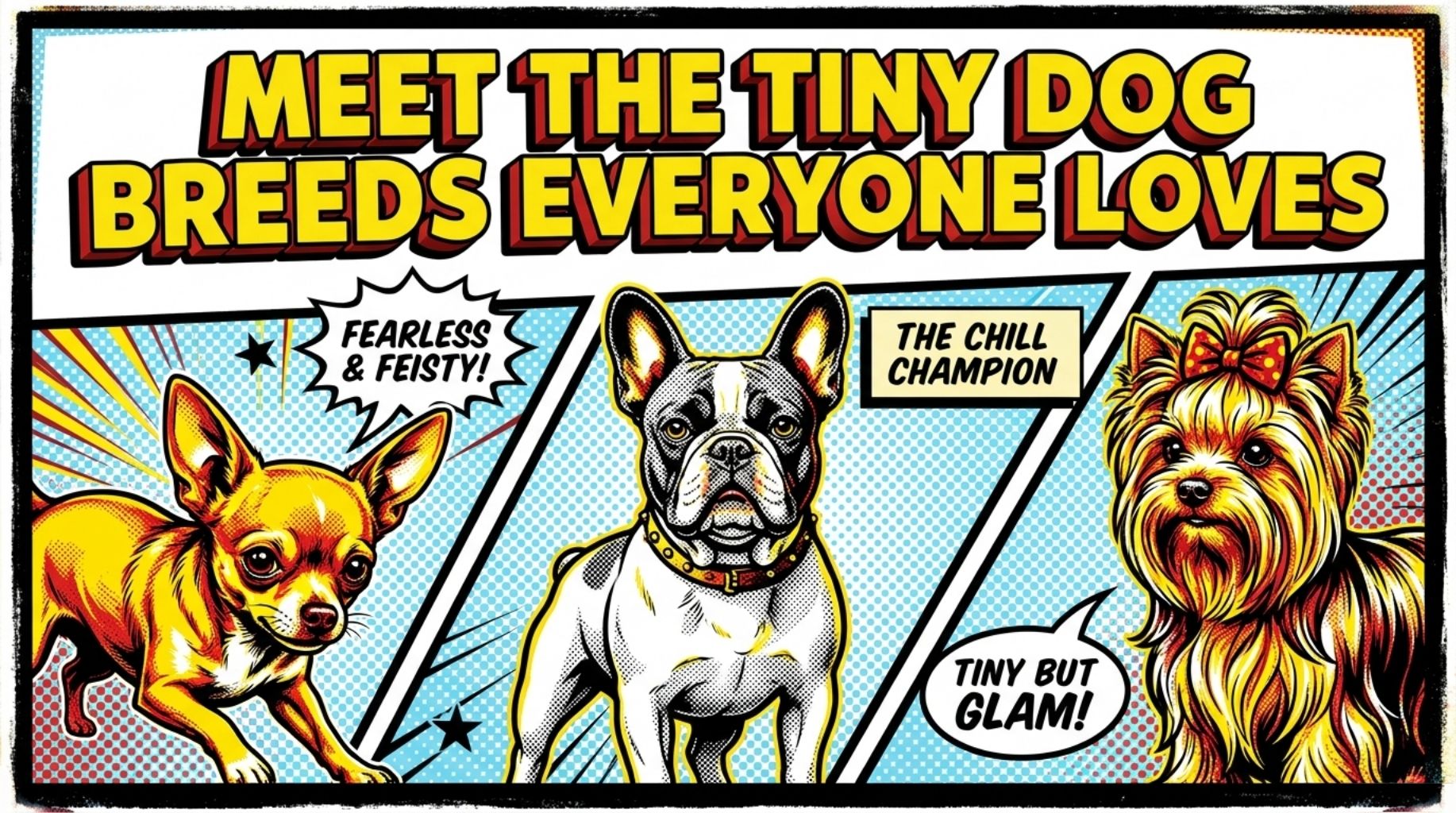 Video thumbnail for Most Popular Tiny Dog Breeds in The World