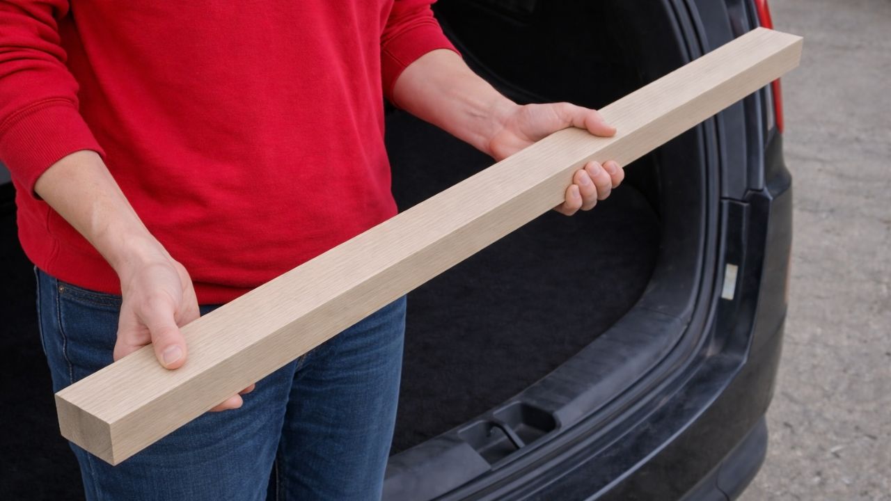 Video thumbnail for He saves old wood scraps for this GENIUS entryway idea!