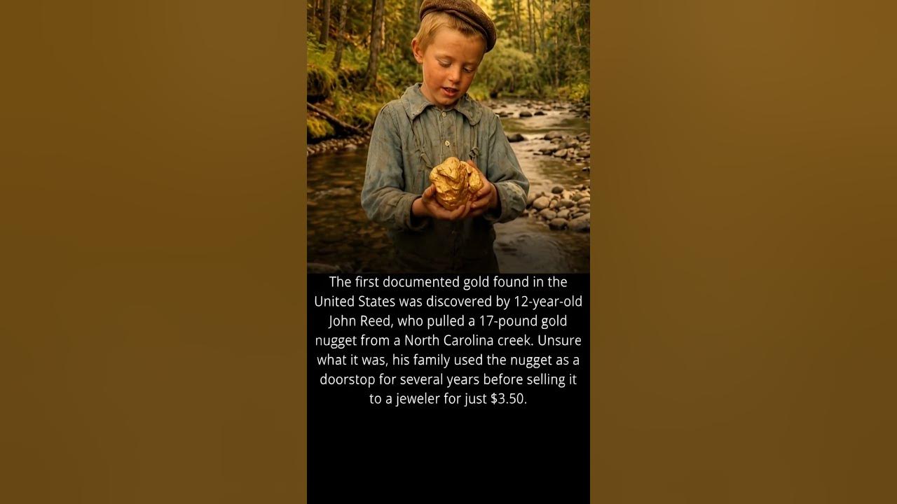 Video thumbnail for America’s first gold rush didn’t start in California