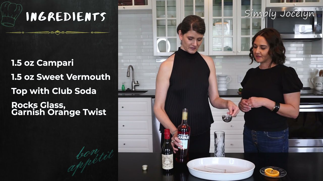 Video thumbnail for How to Make an Americano Cocktail
