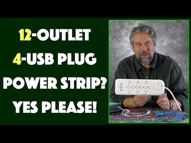 Video thumbnail for iClever 12 Outlet Power Strip IC-BB01 -- REVIEW