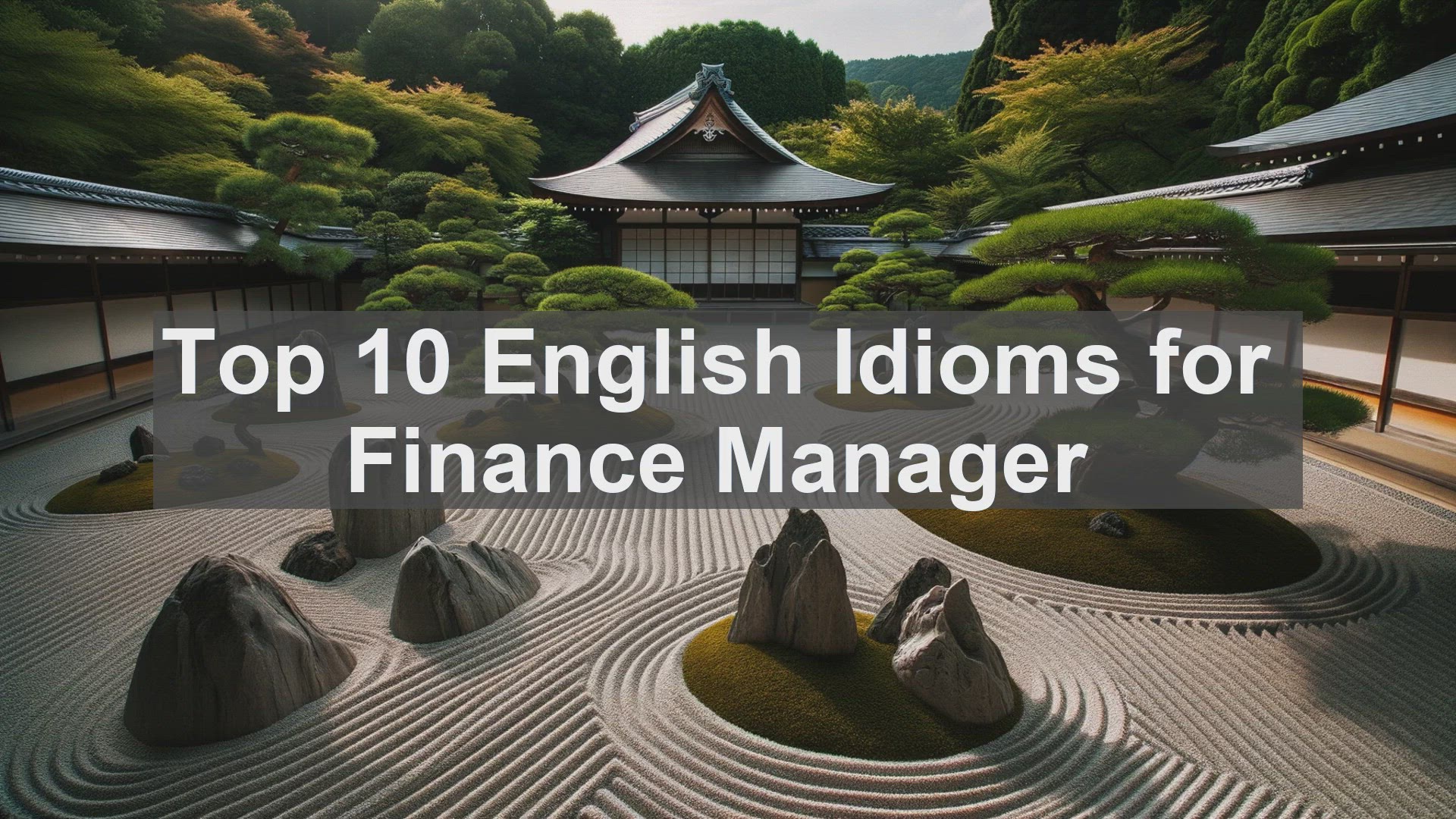 'Video thumbnail for Top 10 English Idioms for Finance Manager'