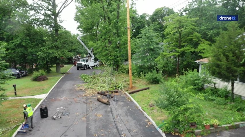 Video thumbnail for Parts of Monmouth County without power for four days