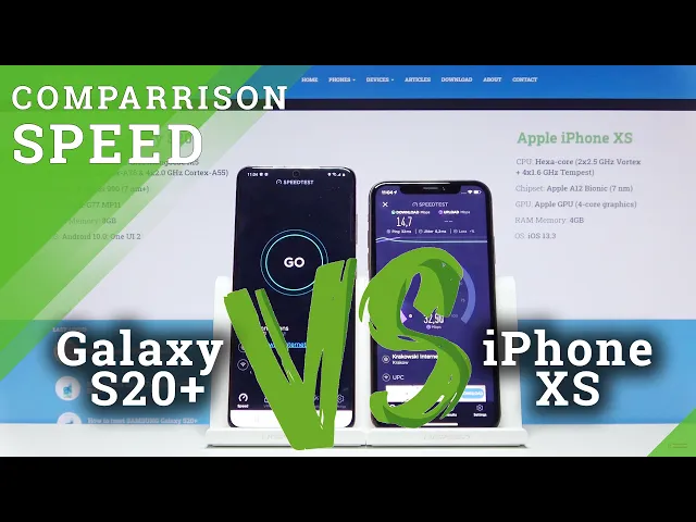 Video thumbnail for Samsung Galaxy S20 vs Apple iPhone XS - Speed Test Comparison