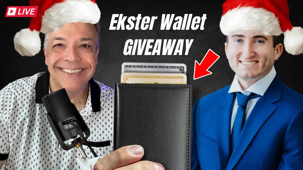 Video thumbnail for Christmas Ekster Credit Card Wallet Giveaway!